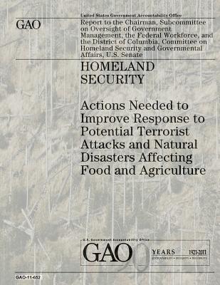 Homeland Security: Actions Needed to Improve Response to Potential Terrorist Attacks and Natural Disasters Affecting Food and Agriculture