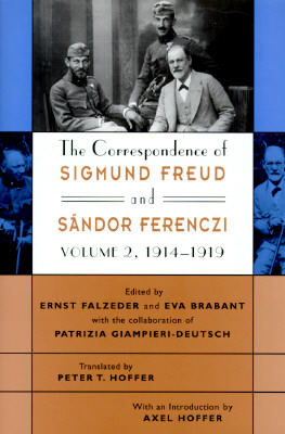 The Correspondence of Sigmund Freud and Sándor Ferenczi Cover Image