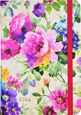 2024 Peony Garden Engagement Calendar By Peter Pauper Press (Created by) Cover Image