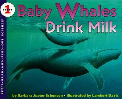 Baby Whales Drink Milk (Let's-Read-and-Find-Out Science 1) By Barbara Juster Esbensen, Lambert Davis (Illustrator) Cover Image