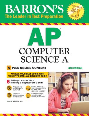 Barron's AP Computer Science A with Online Tests Cover Image