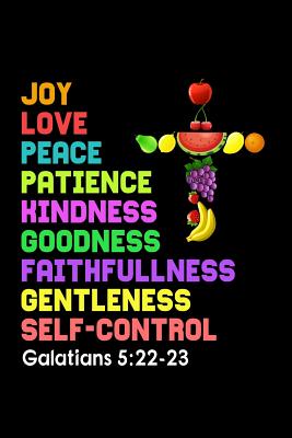 Joy Love Peace Patience Kindness Goodness Faithfullness Gentleness Self-Control Galatians 5: 22-23
