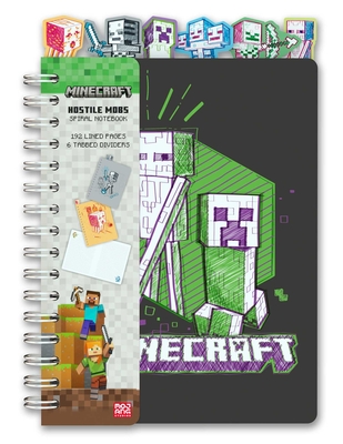 Minecraft: Hostile Mobs Spiral Notebook By Insight Editions Cover Image