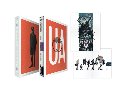 The Umbrella Academy Boxed Set By Gerard Way, Gabriel Ba (Illustrator), Dave Stewart (Illustrator), Nate Piekos (Contributions by) Cover Image