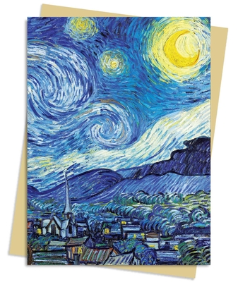Vincent van Gogh: Starry Night Greeting Card Pack: Pack of 6 (Greeting Cards) By Flame Tree Studio (Created by) Cover Image