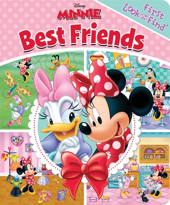 Disney Minnie: Best Friends First Look and Find Cover Image