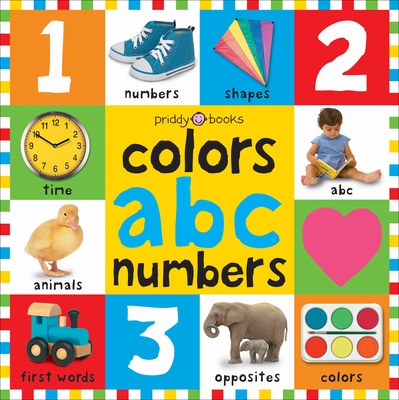 Big Board Books Colors, ABC, Numbers (First 100) cover