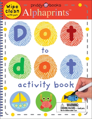 Alphaprints Dot to Dot Activity Book: Wipe Clean with Pen