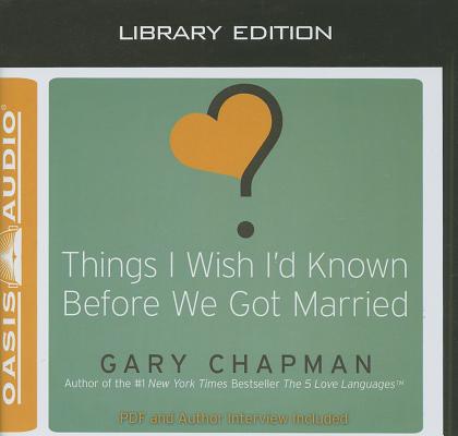 Things I Wish I'd Known Before We Got Married (Library Edition) Cover Image