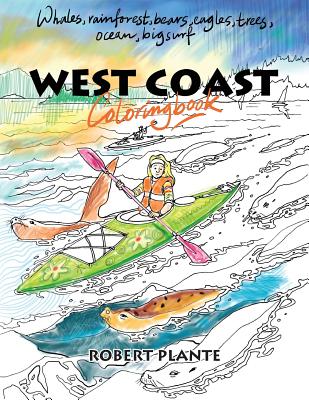 West Coast Coloring Book Cover Image