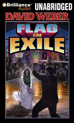 Flag in Exile (Honor Harrington (Audio) #5) By David Weber, Allyson Johnson (Read by) Cover Image