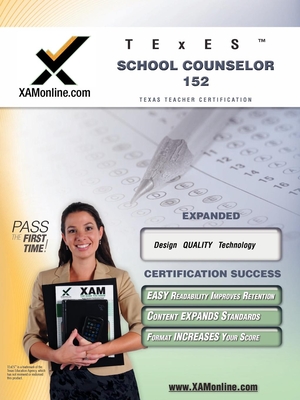 TExES School Counselor 152 Teacher Certification Test Prep Study Guide (XAM TEXES) Cover Image