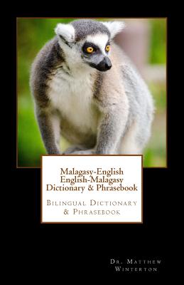 Malagasy-English English-Malagasy Dictionary & Phrasebook Cover Image