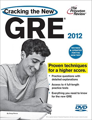 Cracking the New GRE with DVD, 2012 Edition Cover