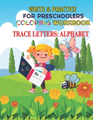 Letter Tracing Workbook: Kids Alphabet Learning Book for Preschoolers ...