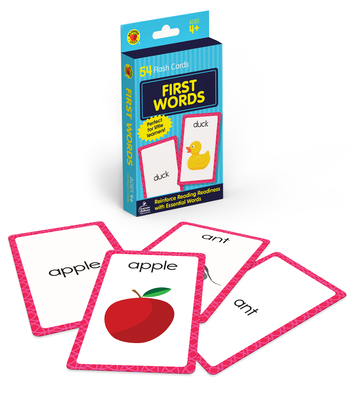 First Words Flash Cards (Brighter Child Flash Cards) By Brighter Child (Compiled by) Cover Image