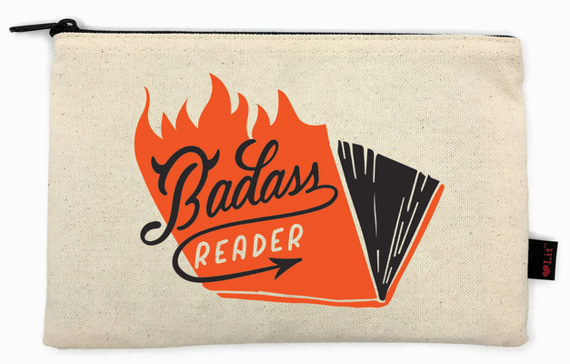 Badass Reader Pencil Pouch Cover Image