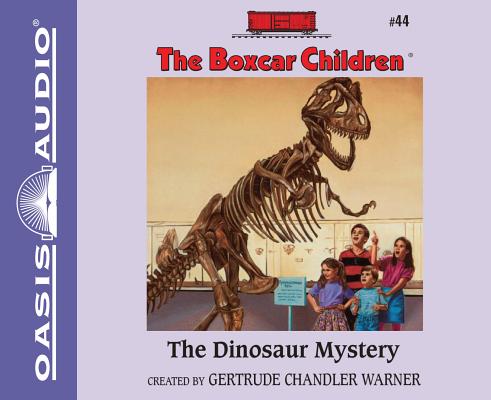The Dinosaur Mystery (Library Edition) (The Boxcar Children Mysteries #44) By Gertrude Chandler Warner, Tim Gregory (Narrator) Cover Image