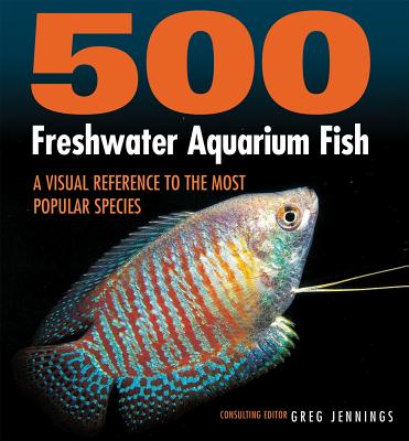 500 Freshwater Aquarium Fish: A Visual Reference to the Most Popular Species By Greg Jennings Cover Image