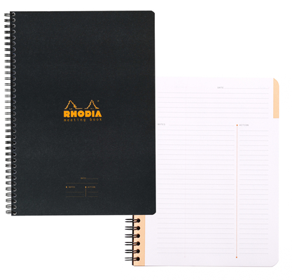 Rhodia A5+ Meeting Book (6.5 x 8.25)