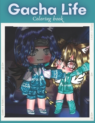 Gacha Life Coloring Book Gacha Coloring Book For Kids With Cute Anime Girls And Chibi Girls Paperback Auntie S Bookstore