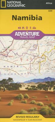Namibia Map (National Geographic Adventure Map #3209) Cover Image