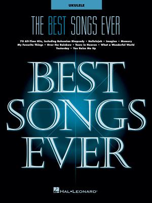 The Best Songs Ever: For Ukulele Cover Image