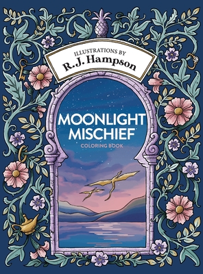 Moonlight Mischief Coloring Book Cover Image
