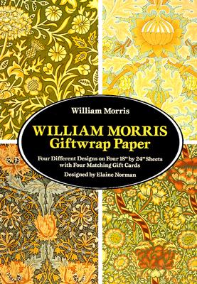 William Morris Giftwrap Paper (Giftwrap--4 Sheets)