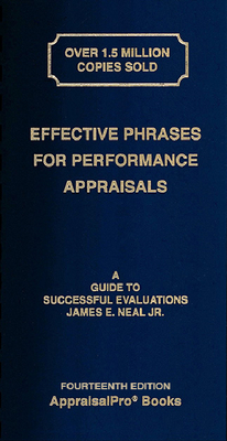 Effective Phrases for Performance Appraisals: A Guide to Successful Evaluations [With Book(s)] By James E. Neal Jr Cover Image