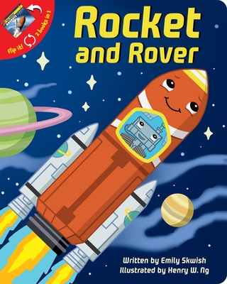 2 Books in 1: Rocket and Rover and All about Rockets 3-2-1 Blast Off! Fun Facts about Space Vehicles Cover Image