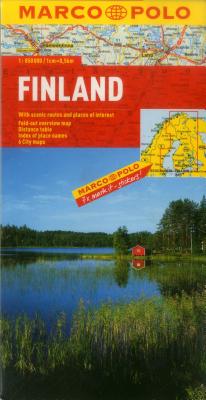 Finland Marco Polo Map (Marco Polo Maps) By Marco Polo Travel Publishing Cover Image