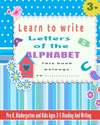 Letters Tracing Practice Book for Kids: Alphabet Tracing, Letter Tracing  Book, Handwriting Practice, Uppercase & Lowercase Letter Writing Practice  for (Paperback)