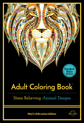 Stress Relieving Adult Coloring Book Gift Set