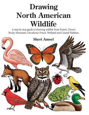 Drawing North American Wildlife: A step by step guide to drawing wildlife  from Prairie, Desert, Rocky Mountain, Deciduous Forest, Wetland and Coastal  (Paperback) | Malaprop's Bookstore/Cafe