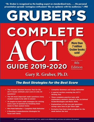 Gruber's Complete ACT Guide 2019-2020 Cover Image