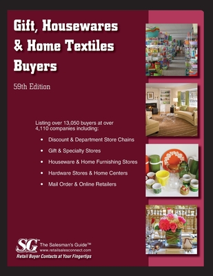 Gifts, Housewares & Home Textile Buyers Directory 2022 By Pearline Jaikumar (Editor) Cover Image