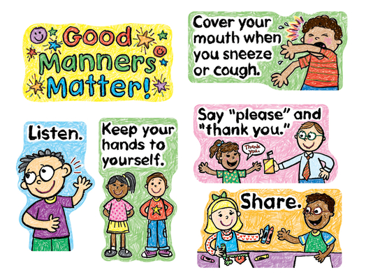 good manners coloring pages for kids