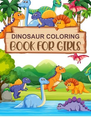 Dinosaur Coloring Book For Kids: Giant dinosaur coloring books for