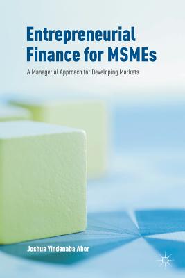 Entrepreneurial Finance for Msmes: A Managerial Approach for Developing Markets Cover Image