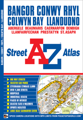 Bangor, Conwy, Rhyl, Colwyn Bay & Llandudno A-Z Street Atlas