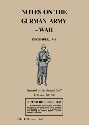 Notes on the German Army-War: December 1940 Cover Image