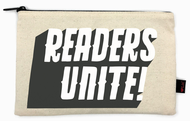 Readers Unite Pencil Pouch (Lovelit) By Gibbs Smith Gift (Created by) Cover Image