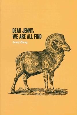 Dear Jenny, We Are All Find By Jenny Zhang Cover Image