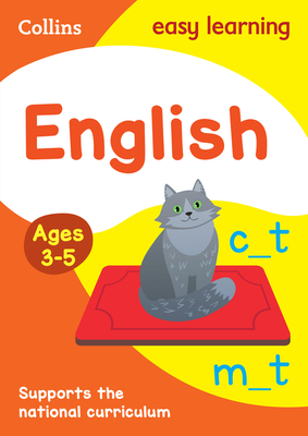 Collins Easy Learning Age 3-5 — English Ages 4-5: New Edition Cover Image
