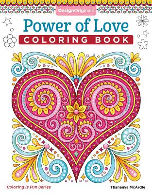 Power of Love Coloring Book cover
