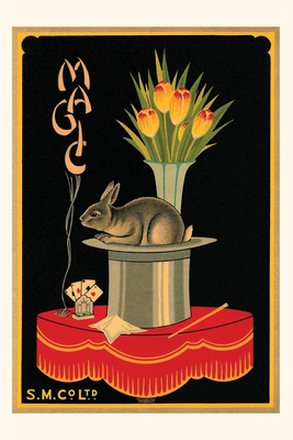 Vintage Journal Magic, Tulips, Rabbit, Hat (Paperback) | The Raven Book Store Vintage Journal Magic, Tulips, Rabbit, Hat (Paperback) | The Raven Book Store