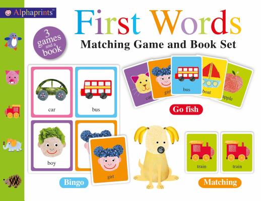 Alphaprints First Words Matching Set By Roger Priddy Cover Image
