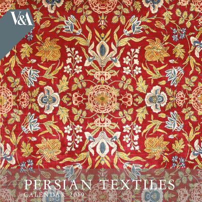 V&a - Persian Textiles Wall Calendar 2019 (Art Calendar) Cover Image