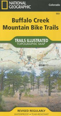 Buffalo Creek Mountain Bike Trails Map (National Geographic Trails Illustrated Map #503) By National Geographic Maps Cover Image